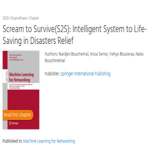 Publication d’un article à « springer edition »