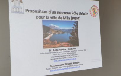 في إطار الاتفاقية التي تربط بين المركز الجامعي عبد الحفيظ بوالصوف ميلة، والمجلس الشعبي الولائي