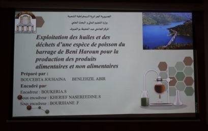 مناقشة اول مذكرة تخرج شهادة جامعية مؤسسة ناشئة