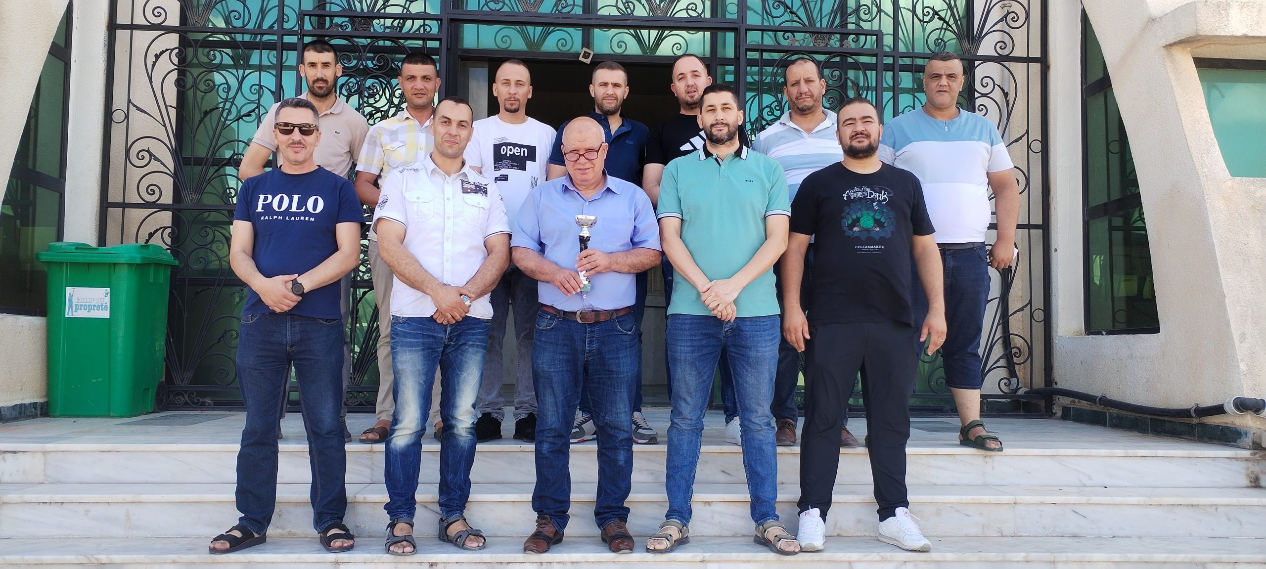 تكريم مدير المركز الجامعي البروفيسور عميروش بوشلاغم